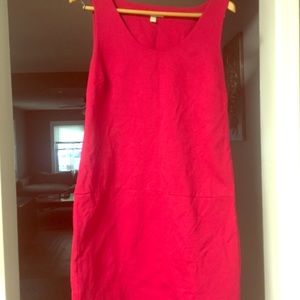 Red banana republic dress
